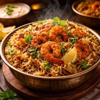 Shrimp Biryani
