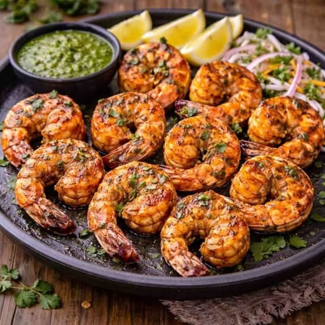 Tandoori Shrimp.